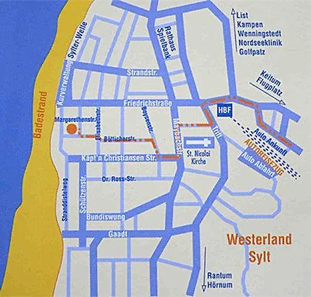 Strandhotel Sylt 4* ヴェスターラント